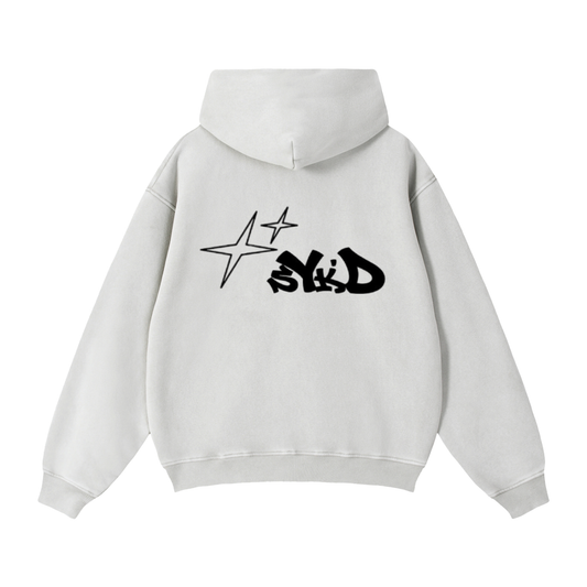 Zip-Through Boxy Fleece Hoodie (TALZ STYLE)