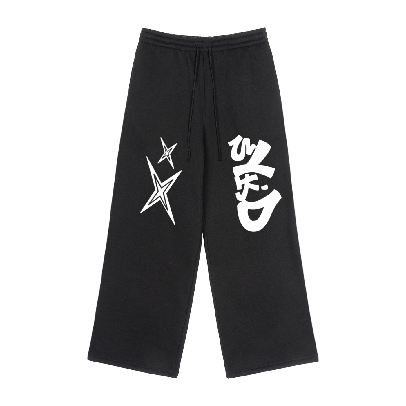 SYKD Open Hem Baggy Sweatpants